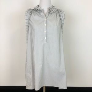 BCBGMAXAZRIA STRIPED TOP